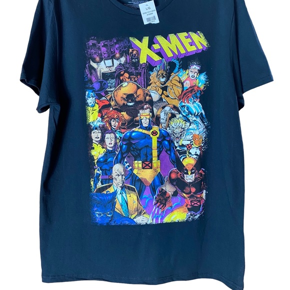 Marvel Size L Comics Officially Licensed X-Men Group Graphic Tee T-Shirt Unisex - Picture 7 of 11